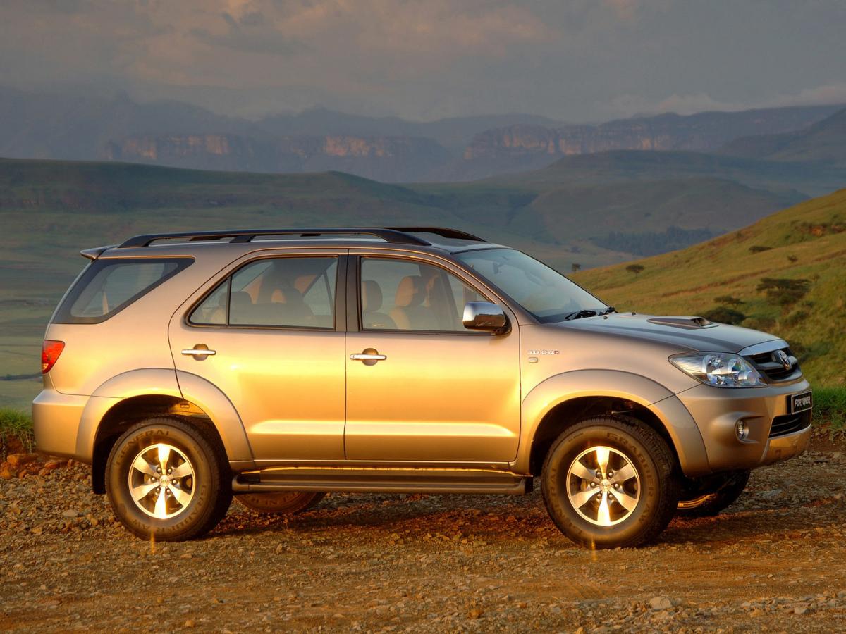 Toyota fortuner из оаэ